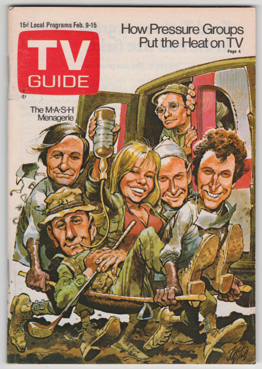 TV Guide #1089 February 1974 front cover