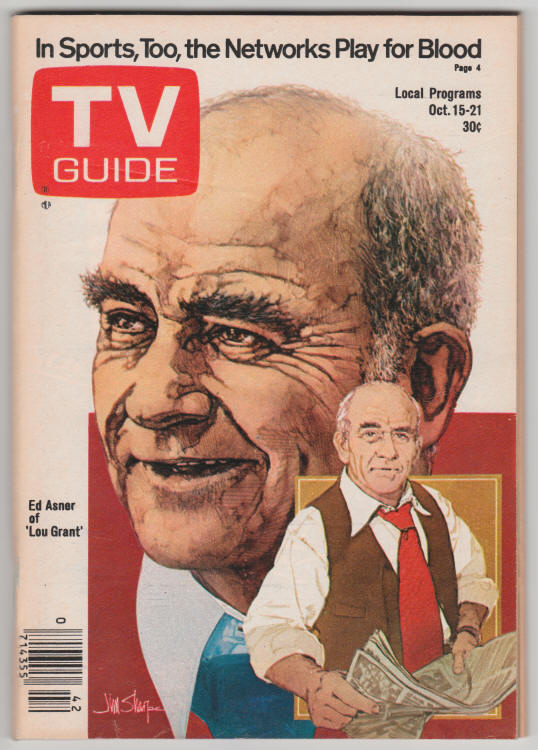 TV Guide #1281 October 1977 front cover