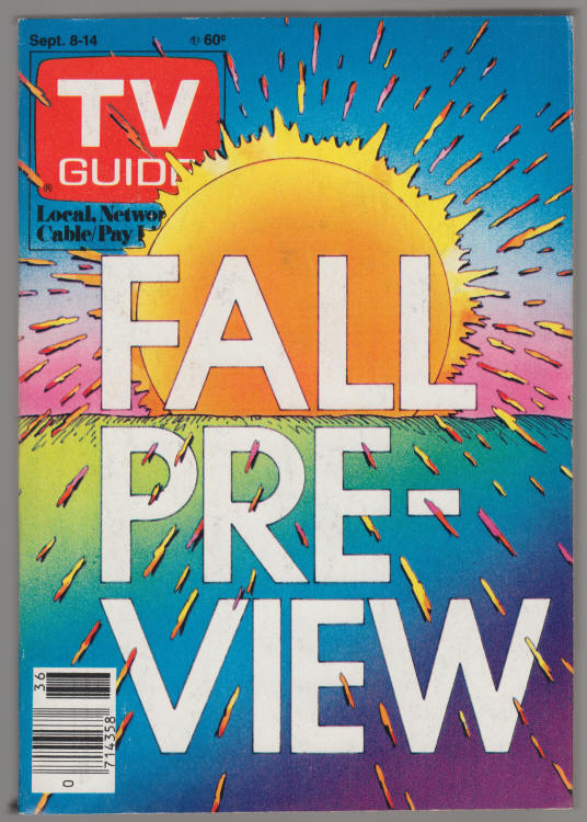 TV Guide #1641 September 1984 cover