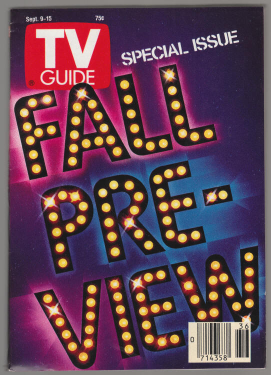 TV Guide #1902 September 1989 front cover