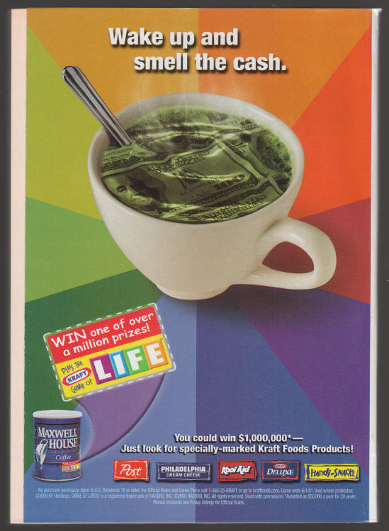 TV Guide #2479 September 2000 back cover