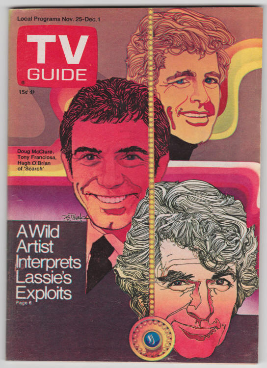 TV Guide #526 #1026 November 1972 front cover