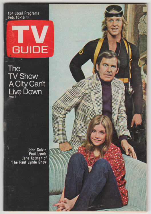 TV Guide #537 #1037 February 1973 front cover