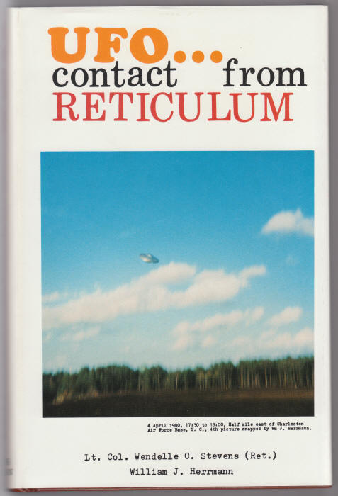 UFO Contact From Reticulum front cover