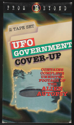 UFO Government Cover Up VHS