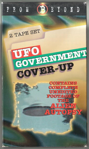 UFO Government Cover-Up VHS