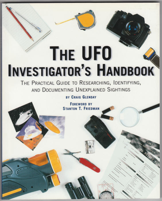 The UFO Investigators Handbook front cover