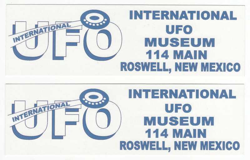 International UFO Museum Bookmarks