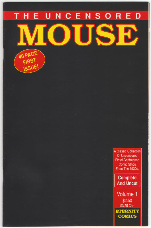 The Uncensored Mouse #1 front cover