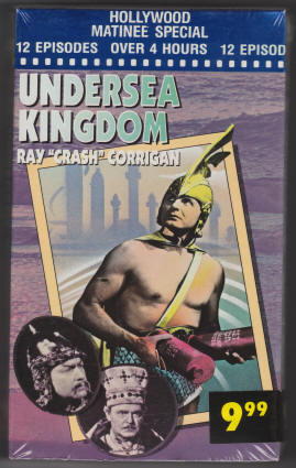 Undersea Kingdom VHS Videotape