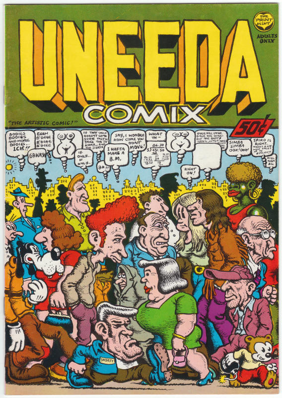 Uneeda Comix Robert Crumb front cover