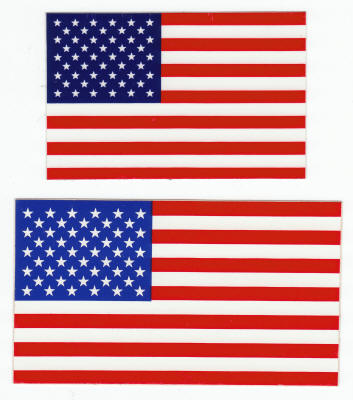 United States Flag Stickers