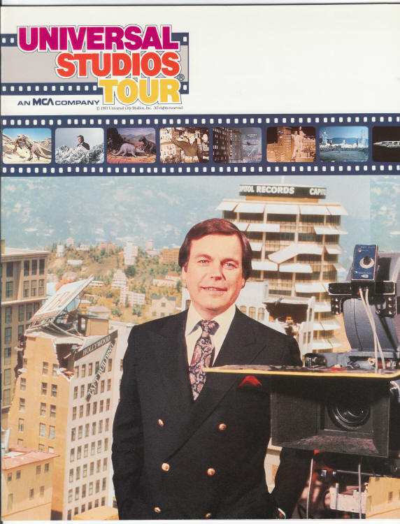 Universal Studios Tour Guide 1981 front cover