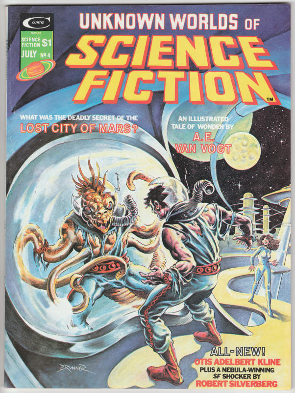 Unknown Worlds Of Science Fiction #4 front cover