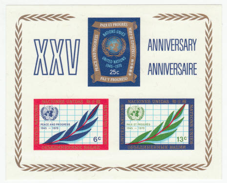 UNNY #212 25th Anniversary Souvenir Sheet