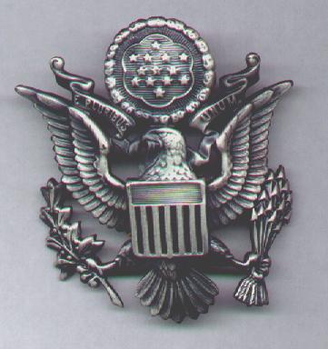 Korean War USAF Officers Cap Eagle