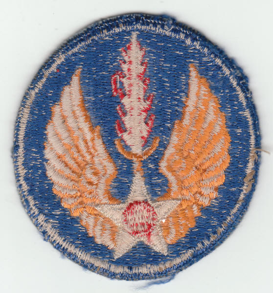 World War II US Army Air Force Flaming Sword Patch
