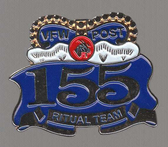 VFW Post 155 Ritual Team Pin