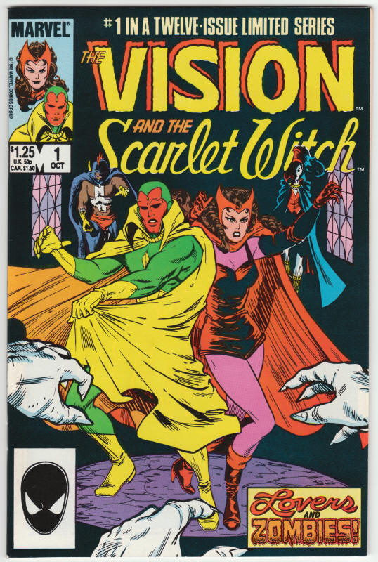Vision and Scarlet Witch #1 front cover