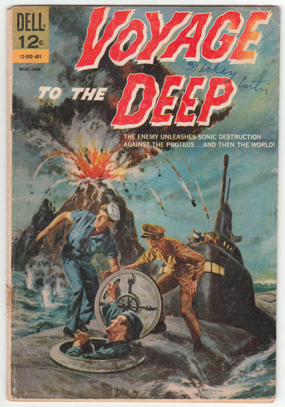 Voyage To The Deep #4 front cover