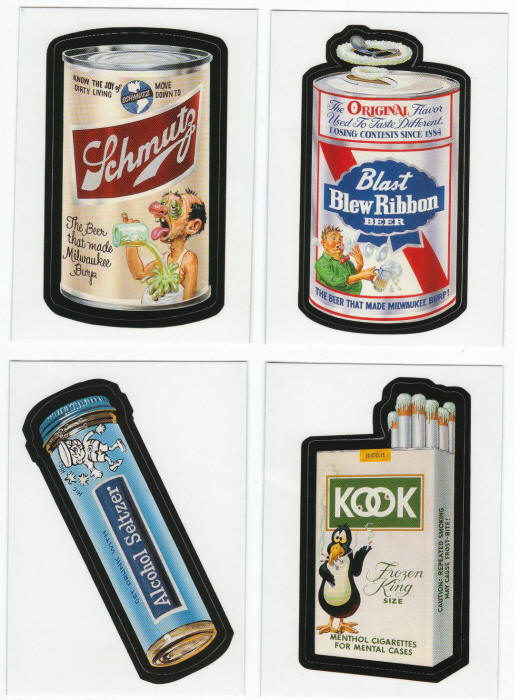 Wacky Packages Promo Stickers