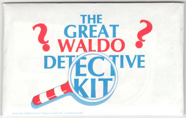 The Great Waldo Detective Kit Cereal Premium