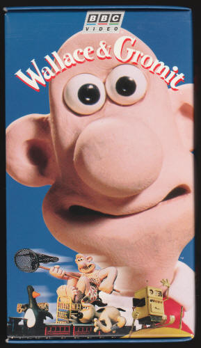 Wallace and Gromit VHS Box Set Slipcase Side Panel