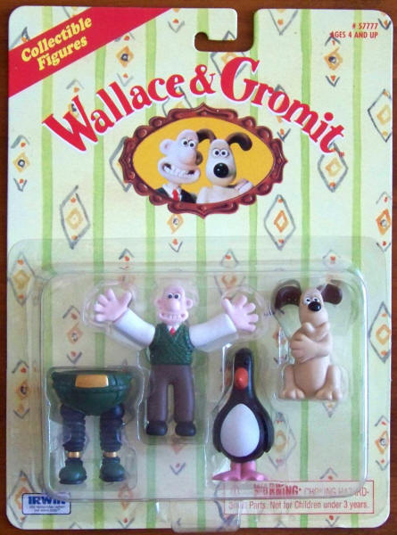 Wallace and Gromit Collectible Figures front