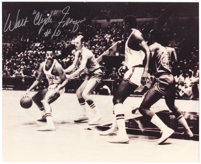 Walt Frazier Autographed Photo