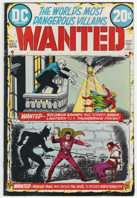 Wanted The Worlds Most Dangerous Villains #4 front cover