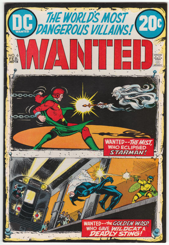 Wanted The Worlds Most Dangerous Villains #6 front cover