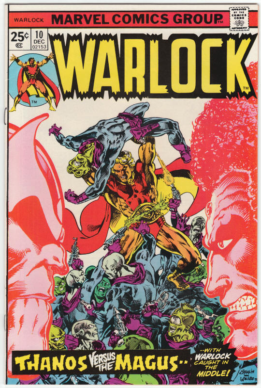 The Warlock #10 front cover