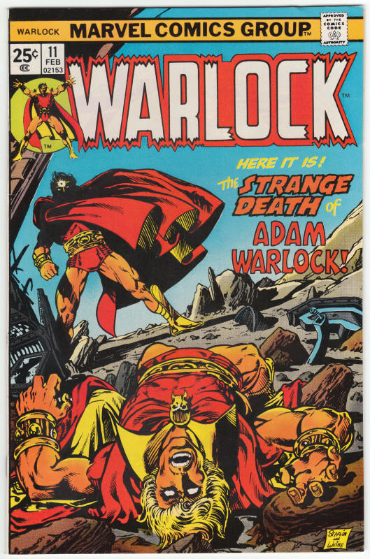 The Warlock #11 front cover