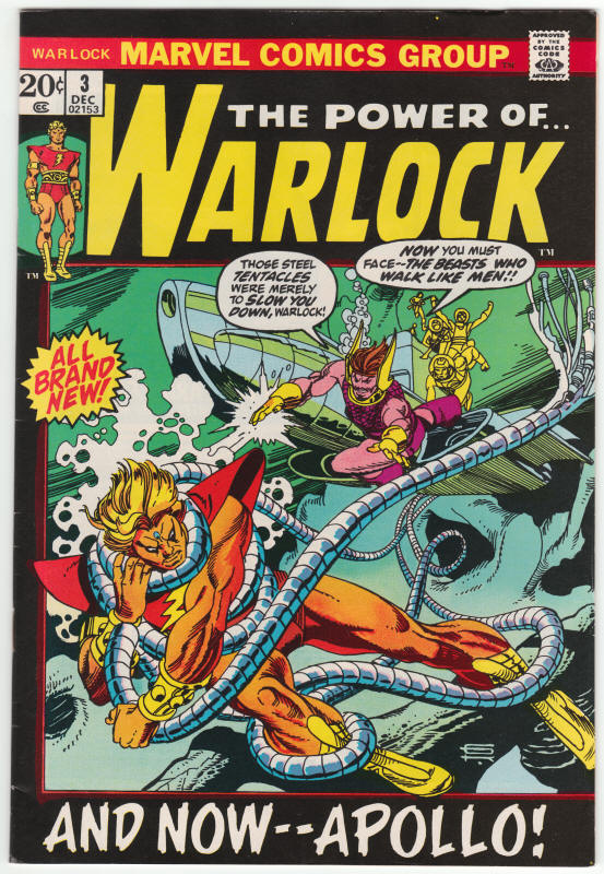 The Warlock #3 front cover