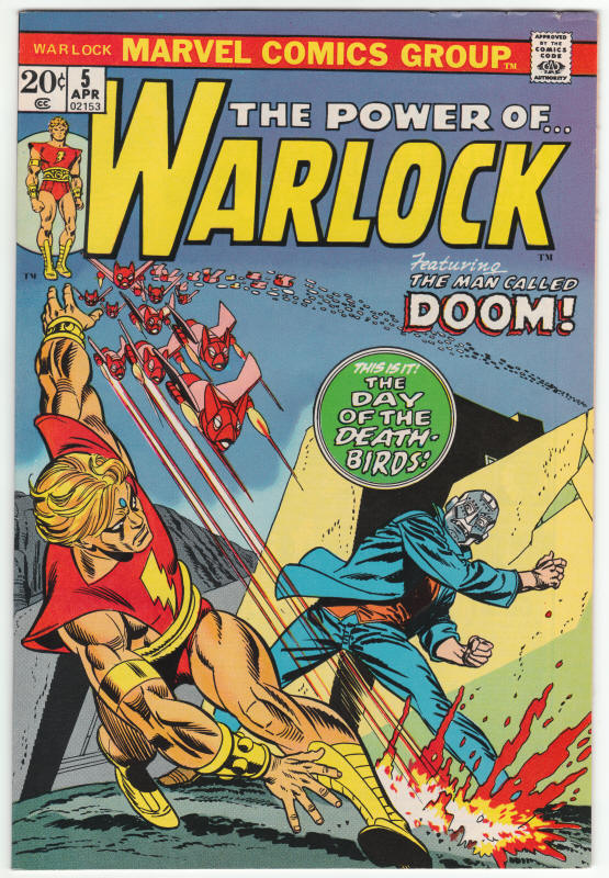 The Warlock #5 front cover