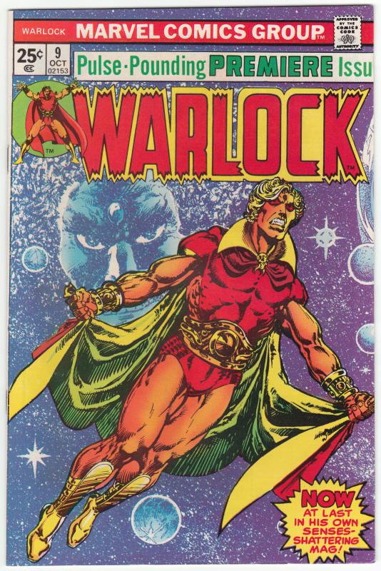 The Warlock #9 front cover