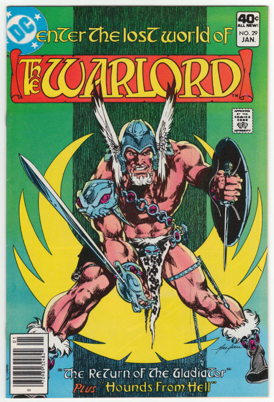 Warlord #29 front cover
