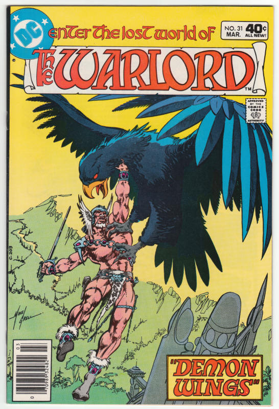 Warlord #31 front cover