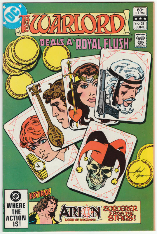 Warlord #58 front cover