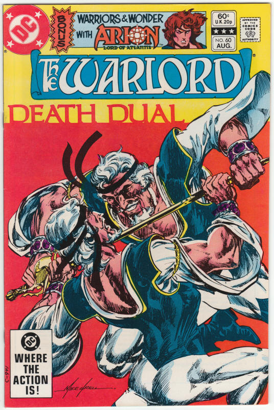 Warlord #60 front cover