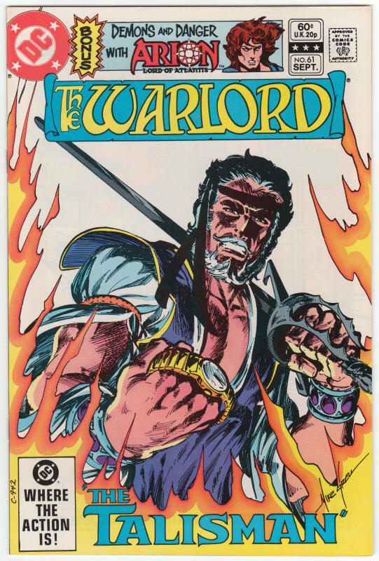 Warlord #61 front cover