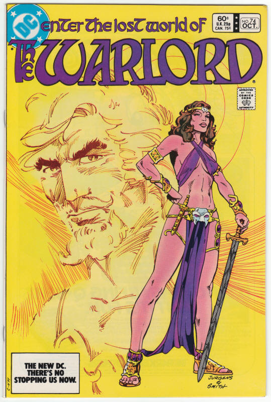 Warlord #74 front cover