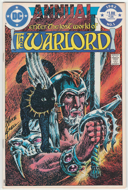 Warlord Annual #1 front cover