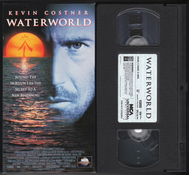 Waterworld VHS Tape