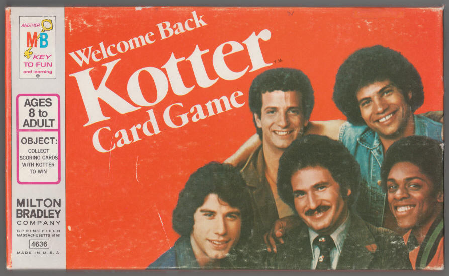 Welcome Back Kotter Card Game