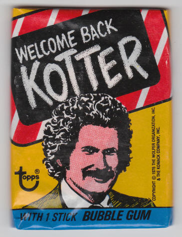 1976 Topps Welcome Back Kotter Wax Pack