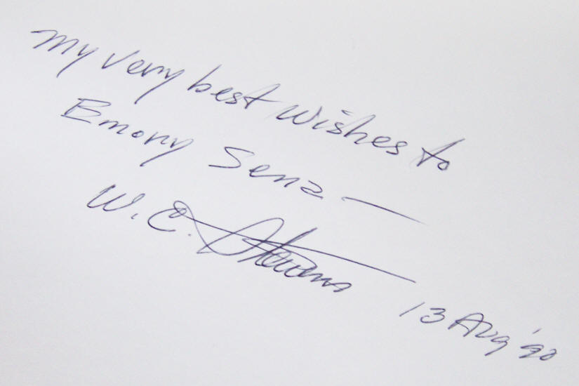 Wendelle C. Stevens signature