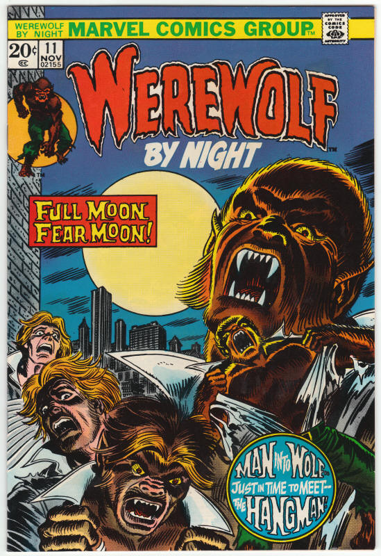 Werewolf By Night #11 front cover