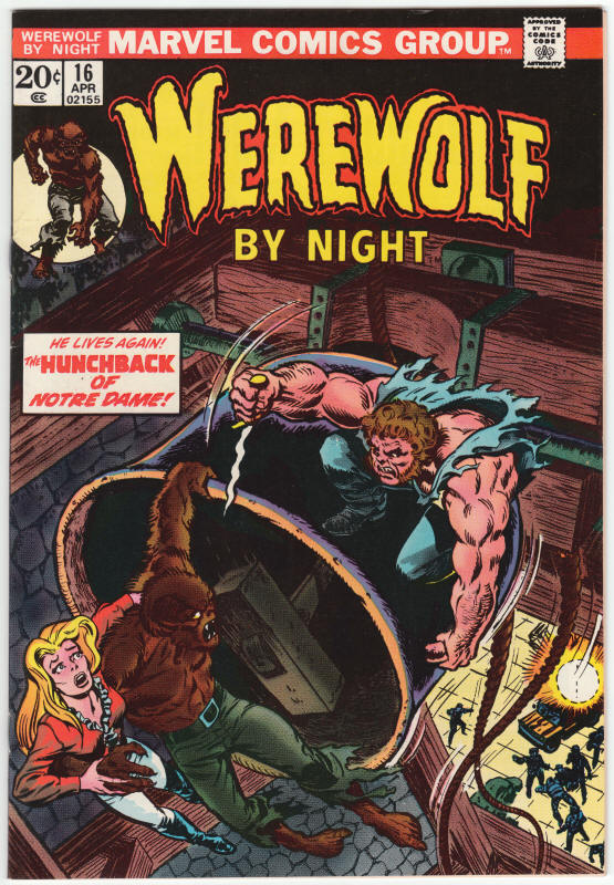 Werewolf By Night #16 front cover