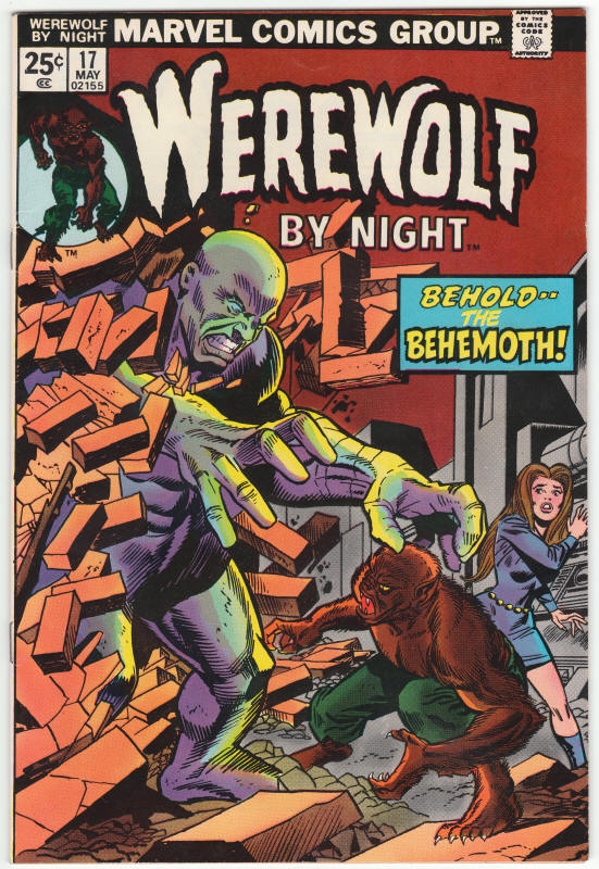 Werewolf By Night #17 F/VF front cover